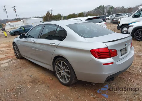 2014 BMW 535D из США, поврежденный, VIN WBAXA5C55ED001772